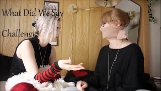What Did We Say Challenge - Gagged Version