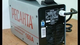 Обзор на сварочный аппарат Ресанта САИ 160 А
