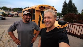 building my dream school bus
