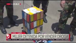 Una mujer fue detenida por vender droga en el centro paceño