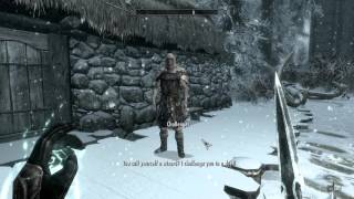 Skyrim: Wizard duel!!!