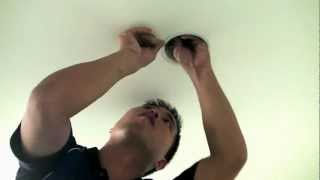 舊屋翻新全紀錄●水電師傅如何安裝崁燈