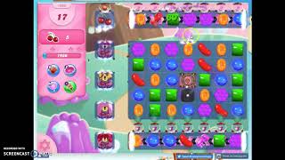 Candy Crush Level 1465 Audio Talkthrough, 1 Star 0 Boosters