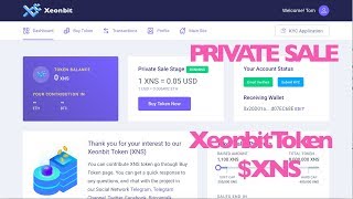 Private Sale Platform Xeonbit Token XNS