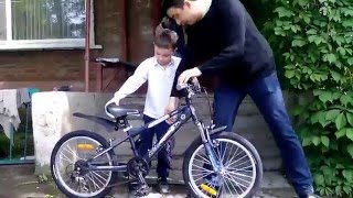 Подарок сыну спортивный велосипед NOVATRACK Extreme 20