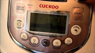 Манная каша в мультиварке Cuckoo 1055