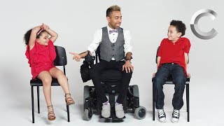Kids Meet a Guy with Muscular Dystrophy | Cut