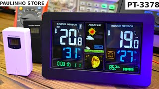 Лучшая МЕТЕОСТАНЦИЯ РТ-3378 ПОЛНЫЙ ОБЗОР!!!