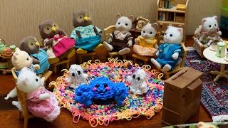 Плетение из резинок. Катины поделки. Эпизод 6.