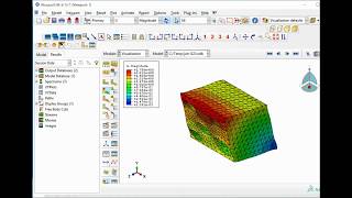 Homogenization of an RVE / model (with voids) using EasyPBC