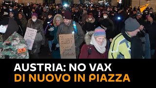 #Austria: no vax di nuovo in piazza, in migliaia contro l’obbligo vaccinale