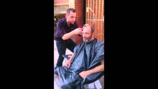 Haircuts to the Homeless by Mat Fekete