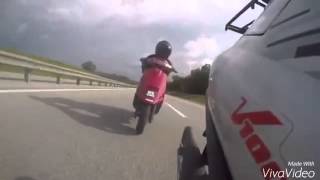 Suzuki V100 ScooterDay 2015 PD ride for freedom