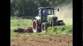 Claas tractor and SmartDisc by Kariotakis
