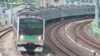 常磐緩行線E233系マト11編成 小田急線直通対応改造 TK出場回送
