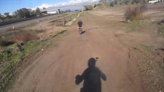 TTR 125 vs YZ 85 helmet cam