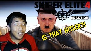 Wait Is that Hitler !!! - Sniper Elite 4 Reaction