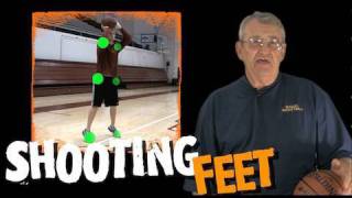 DON'T SQUARE UP your FEET!! How to shoot a basketball -- Shot Science Basketball