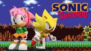 F4F X GNF TOYZ - Sonic the Hedgehog - Boom8 Series Combo Pack 3 - Amy Vol.05 and Super Sonic Vol.06