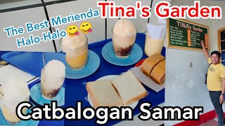 Tina's Garden/Halo-Halo/ The Best Merienda in Catbalogan Samar