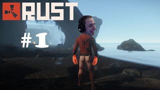 ГОЛЫЙ И РАКУЮЩИЙ ЧЕЛОВЕК В ИГРЕ | Rust #1