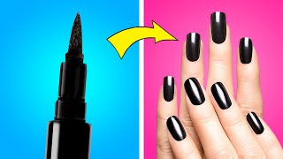 Creative Nail Hacks And Designs || Amazing Beauty Hacks