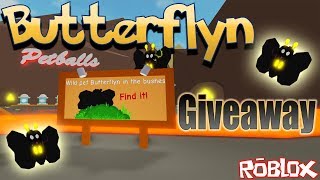 Butterflyn Giveaway | Pet Trainer | Roblox