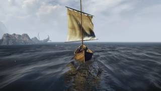 Sailing through Skellige - a peaceful journey. The witcher 3 music - PS4