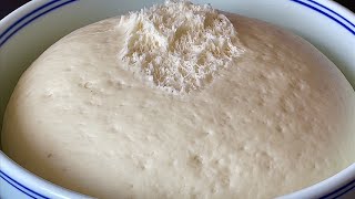 【小穎美食】發麵只加酵母和白糖就錯了，教你正確做法，10分鐘發好面，太簡單了