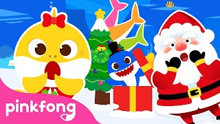 ¡Tiburon Bebé Está Perdido en Navidad! | Jugando al Escondite | Pinkfong Cuentos Infantiles