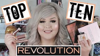 Top 10 Favorite Makeup Revolution Products | Dec 2018