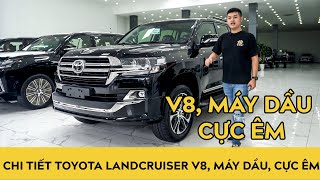 Chi tiết Toyota Land Cruiser 2020 V8, MÁY DẦU, CỰC ÊM