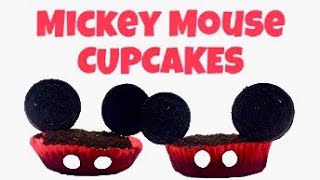 КАПКЕЙКИ МИККИ МАУС/MICKEY MOUSE CUPCAKES