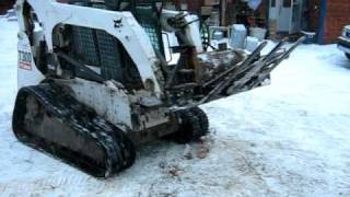 bobcat wood splitter