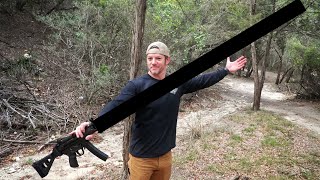 YouTube DELETED This Video!!! They DO NOT Want You To See The WORLD'S LONGEST SUPPRESSOR!!!