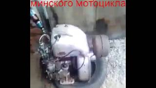 двс зид 4 5 с карбюратором от минского мотоцикла