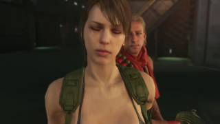 METAL GEAR SOLID V: THE PHANTOM PAIN | SECRET SEXY QUIET CUTSCENE (JAPANESE AUDIO)