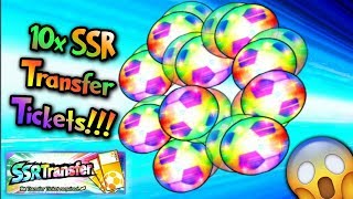 Captain Tsubasa Dream Team: 10 SSR Transfer Tickets (INDONESIA)