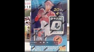 2018 Donruss Optic Baseball Hobby Box  **Hot Box**