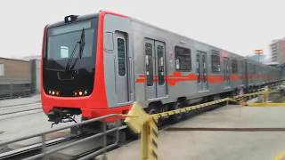 Metro de Santiago. Tren Alstom NS-16 (Imagen mas vídeos) #NS16
