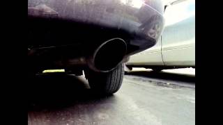 Ssangyong kyron exhaust diesel cold start / Прямоток кайрон дизель холодный запуск