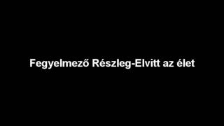 Fegyelmező Részleg - Elvitt az élet