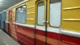 Moscow metro - track measuring train
