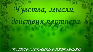 #ГАДАНИЕ ОНЛАЙН. ЧУВСТВА, МЫСЛИ, ДЕЙСТВИЯ ПАРТНЕРА