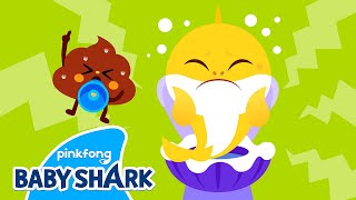 Baby Shark, It's Poo Poo Time | Potty Training Song | Healthy Habits for Kids 