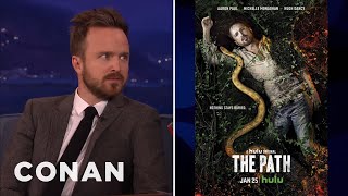 Aaron Paul: I Have A Terrible Gag Reflex  - CONAN on TBS