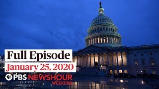 PBS NewsHour Weekend full episode January 25, 2019