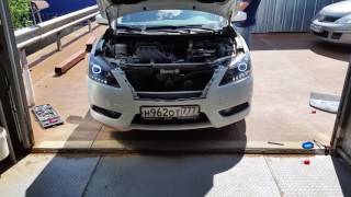Работа ДХО через 5 контактное реле Sentra B17