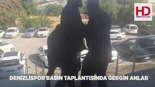 Denizlispor Basın Toplantısında Gergin Anlar - Denizli Haberleri