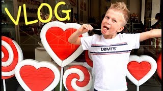 VLOG: Карамельный КОТ Спит на Крыше!